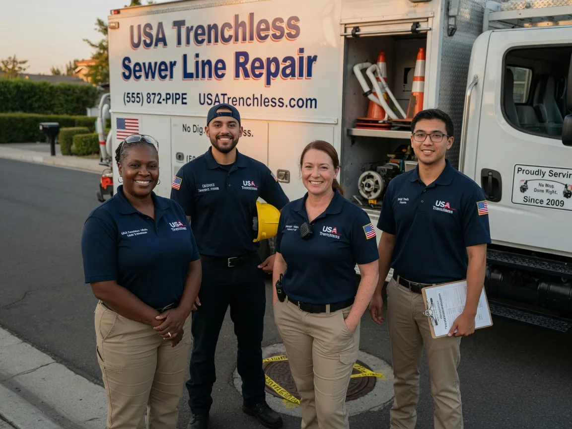 Sewer Line Repair company in Dacoma, OK